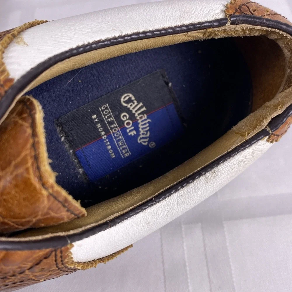 Men's Callaway All Leather Golf Shoes  By Nordstrom. Size‎ 7.5 M